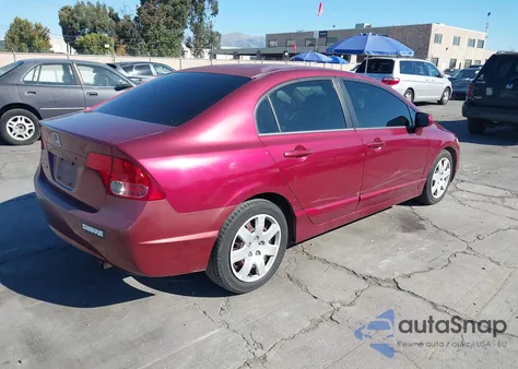 2007 Honda Civic Lx from USA, damaged, VIN 1HGFA165X7L068672